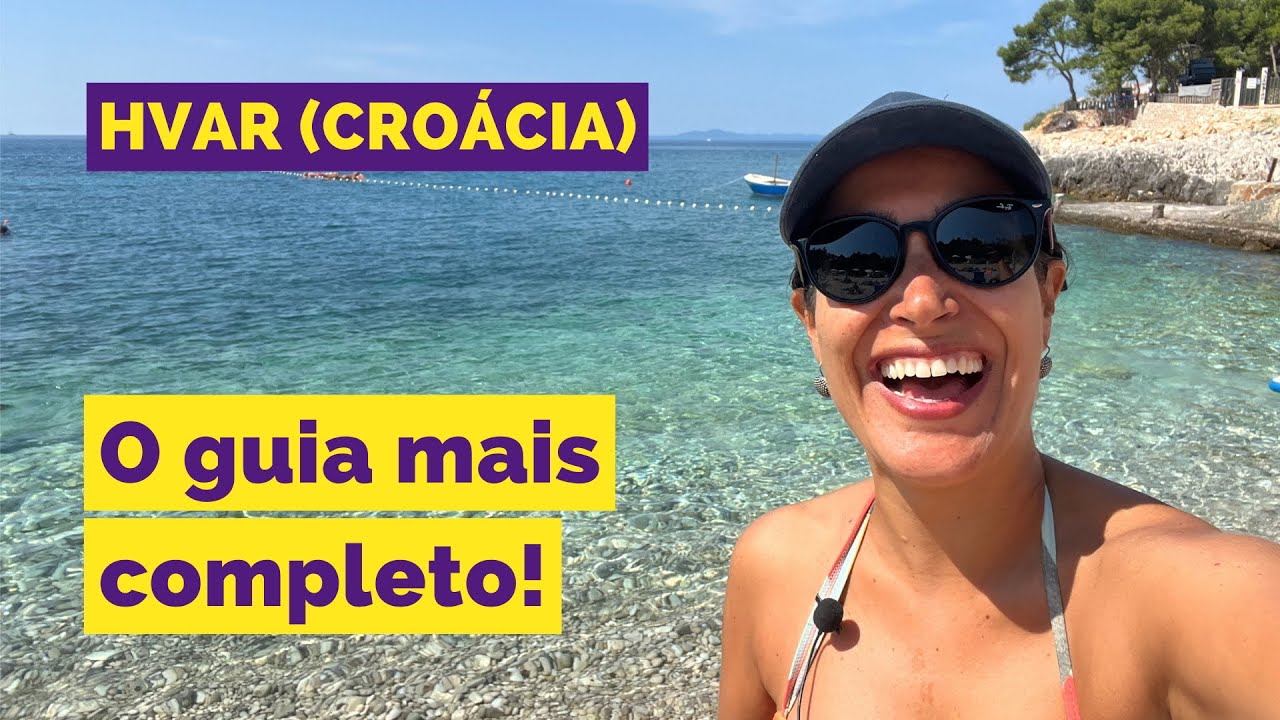 O QUE FAZER em HVAR (Croácia)? ROTEIRO na ilha mais famosa!