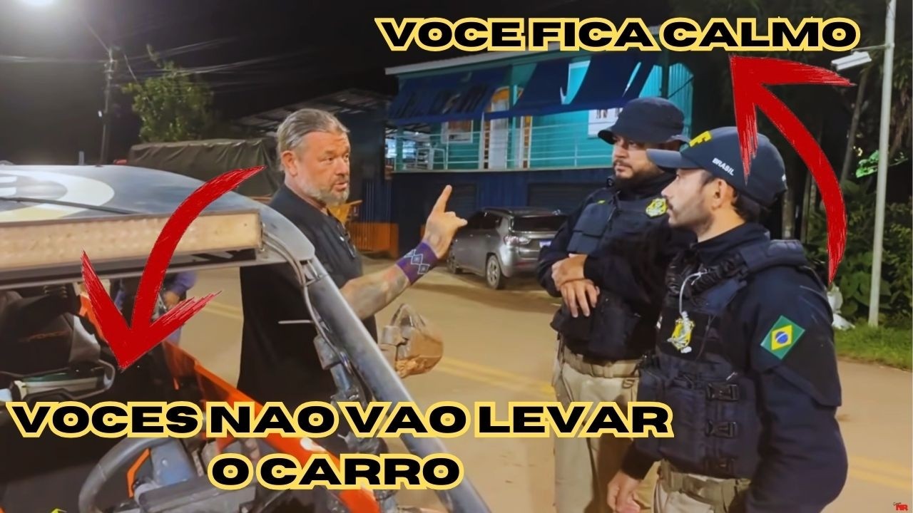 NÃO É BRINCADEIRA! CARRO DO RICHARD É PRESO PELA POLÍCIA FEDERAL na TRANSAMAZÔNICA