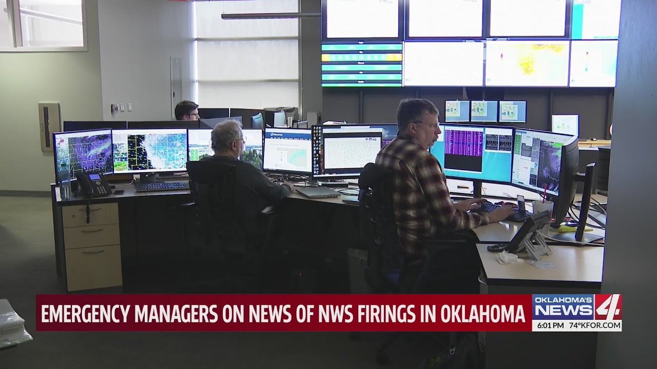 Emergency managers on news of NWS firings in Oklahoma