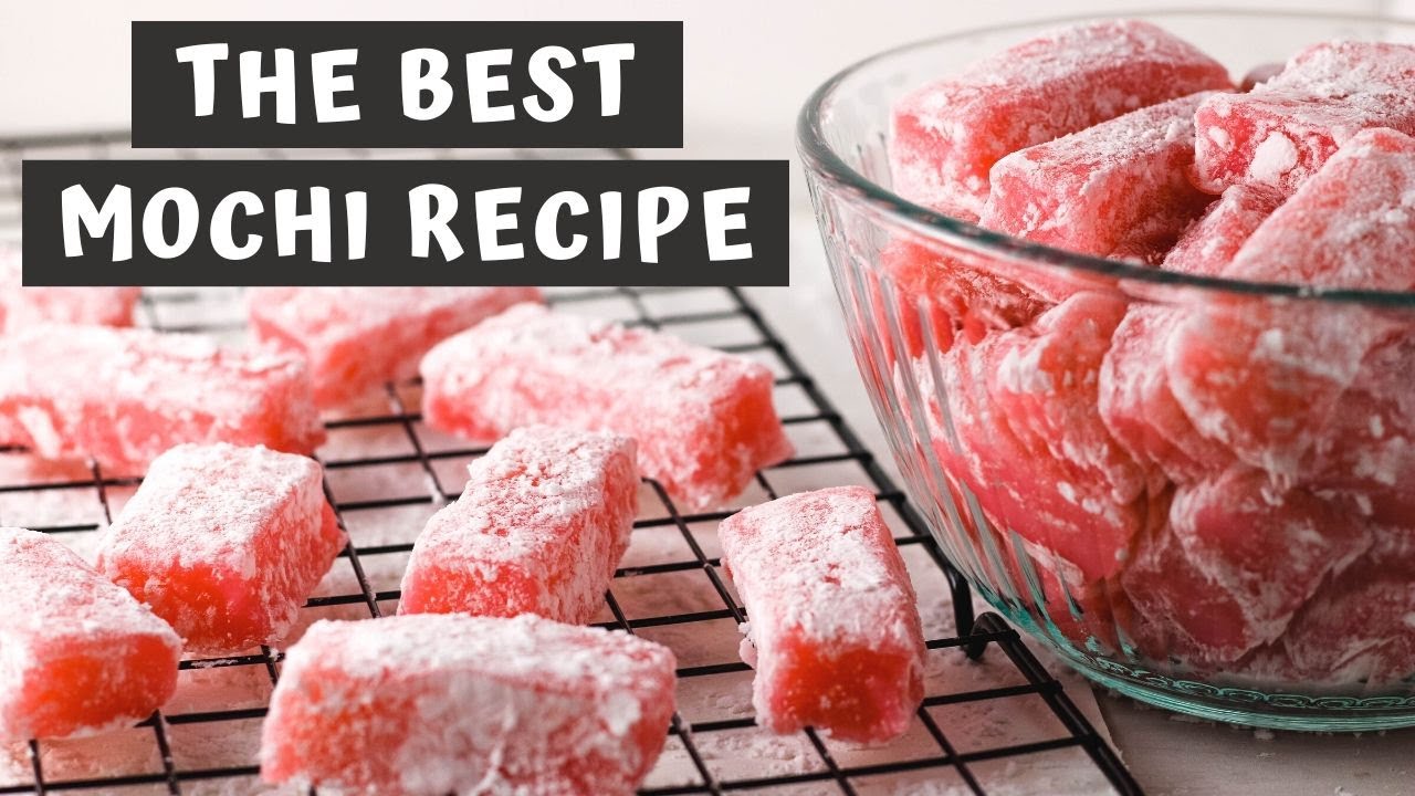THE BEST MOCHI RECIPE | 5 Ingredients | Easy Recipe | Keeping It Relle