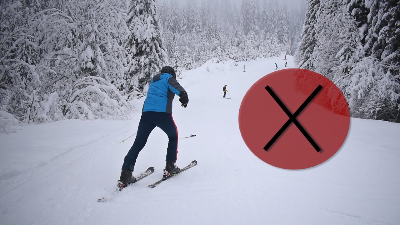 Osnovno zaustavljanje i ustajanje nakon pada na skijama (SKI beginner LESSON)