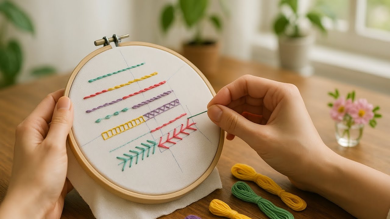 یاد بگیر کوک بزنی! | Learn Basic Stitches