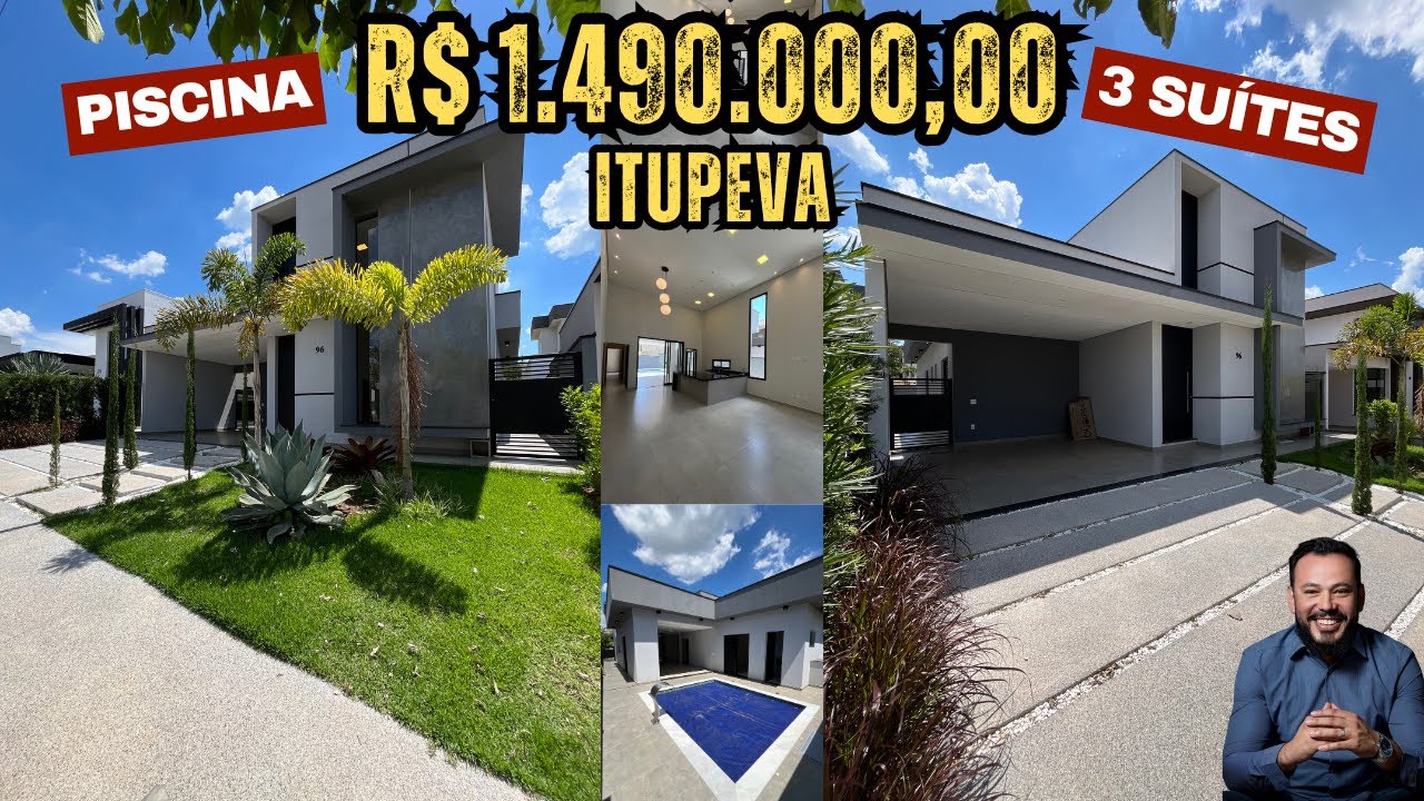 TOUR COMPLETO: Venha Conhecer a Casa de R$ 1.490.000,00 no Gran Ville São Venâncio (Itupeva)!