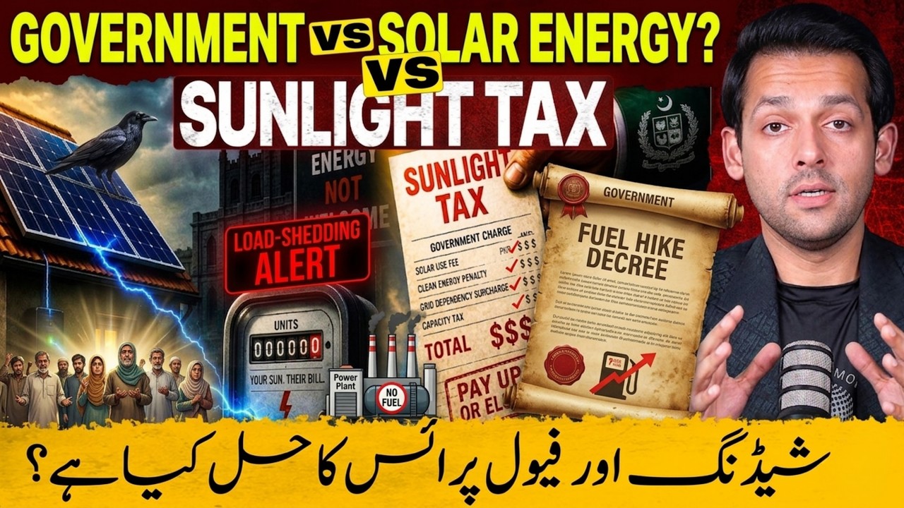 Government VS Solar Energy? | Load-Shedding & Fuel Hike Explained