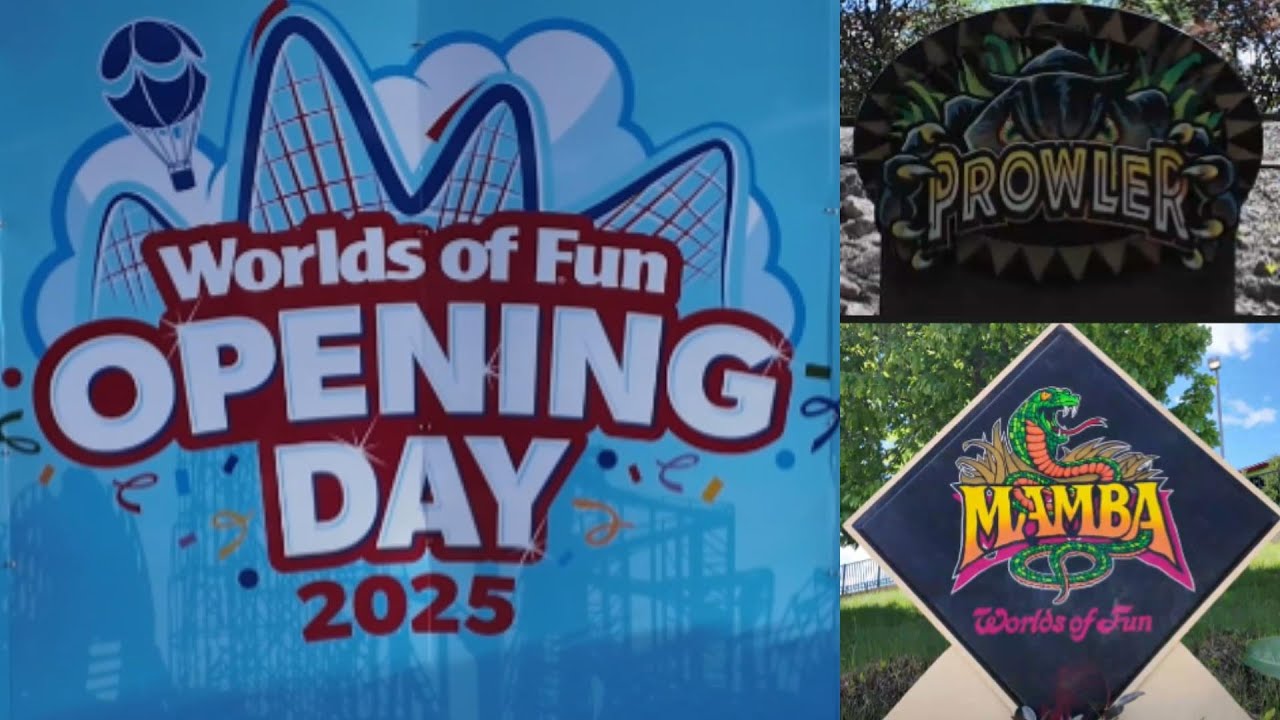 Worlds of Fun Opening Day 2025