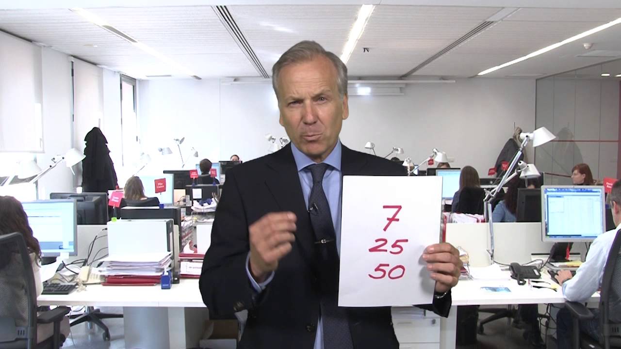 El estado el bienestar: 7, 25, 50