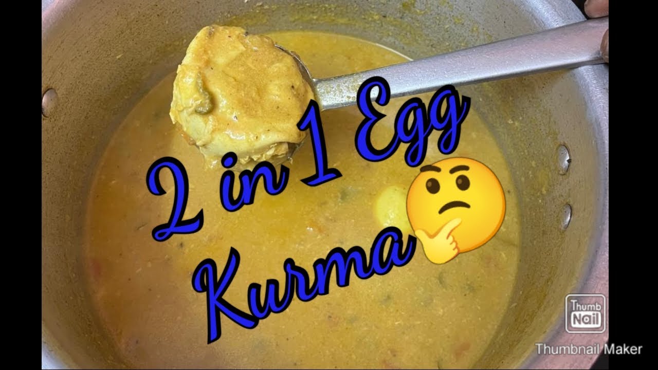 2 இன் 1 முட்டை குருமா🥘/2 in 1 Egg Kurma🤔/#eggkurma #eggrecipe #eggcurry #egg #eggs #eggrecipes 
