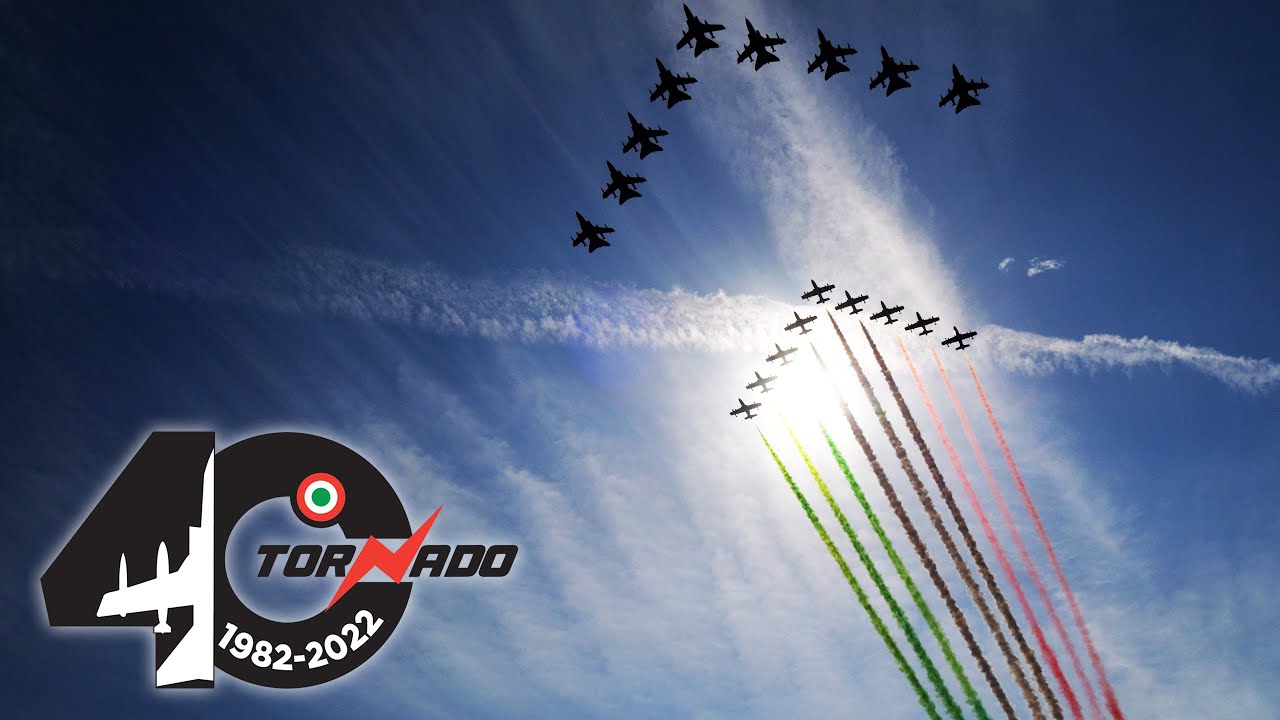 Tornado of Italian Air Force 40 Anniversary in Ghedi Air Base