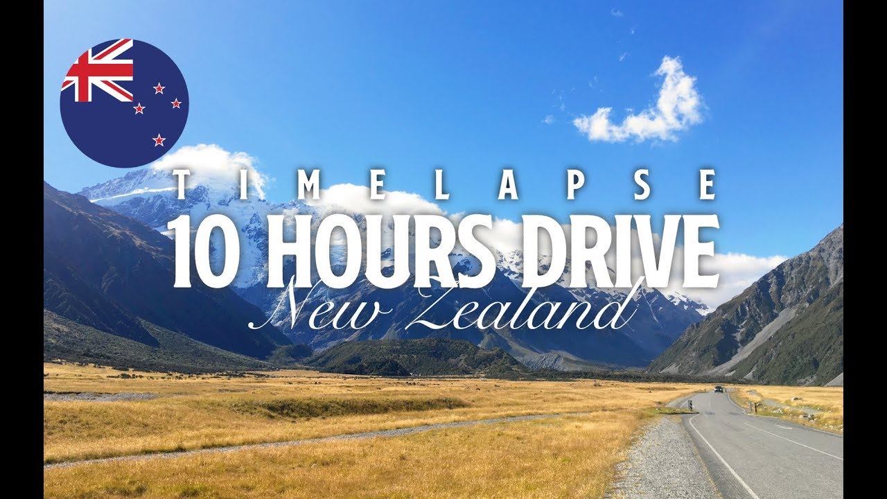 🇳🇿10 Hours Drive Timelapse in New Zealand [North & South Island]