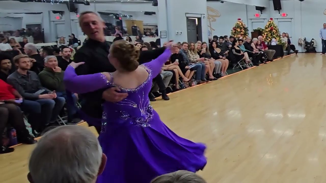 Quickstep  Jeffrey Munson and Jamie Newfelt at the Ballroom of Reno School of Dance