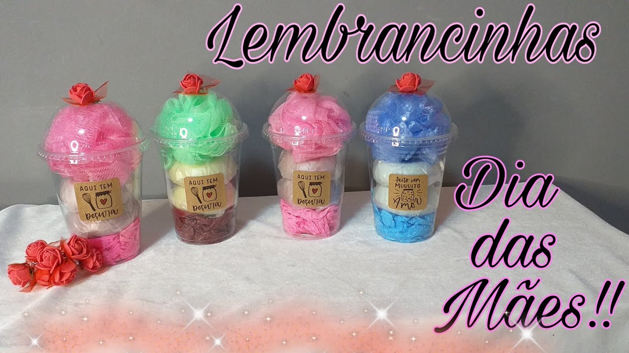 Linda Lembrancinha para o Dia das Mães, no COPO de Milk Shake!#cantinhodalella #diadasmães