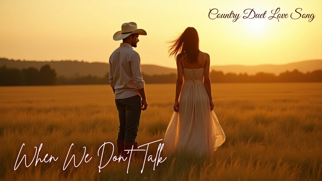 When We Don’t Talk – A Powerful Country Duet Love Song ♥ When words fail, love still lingers…