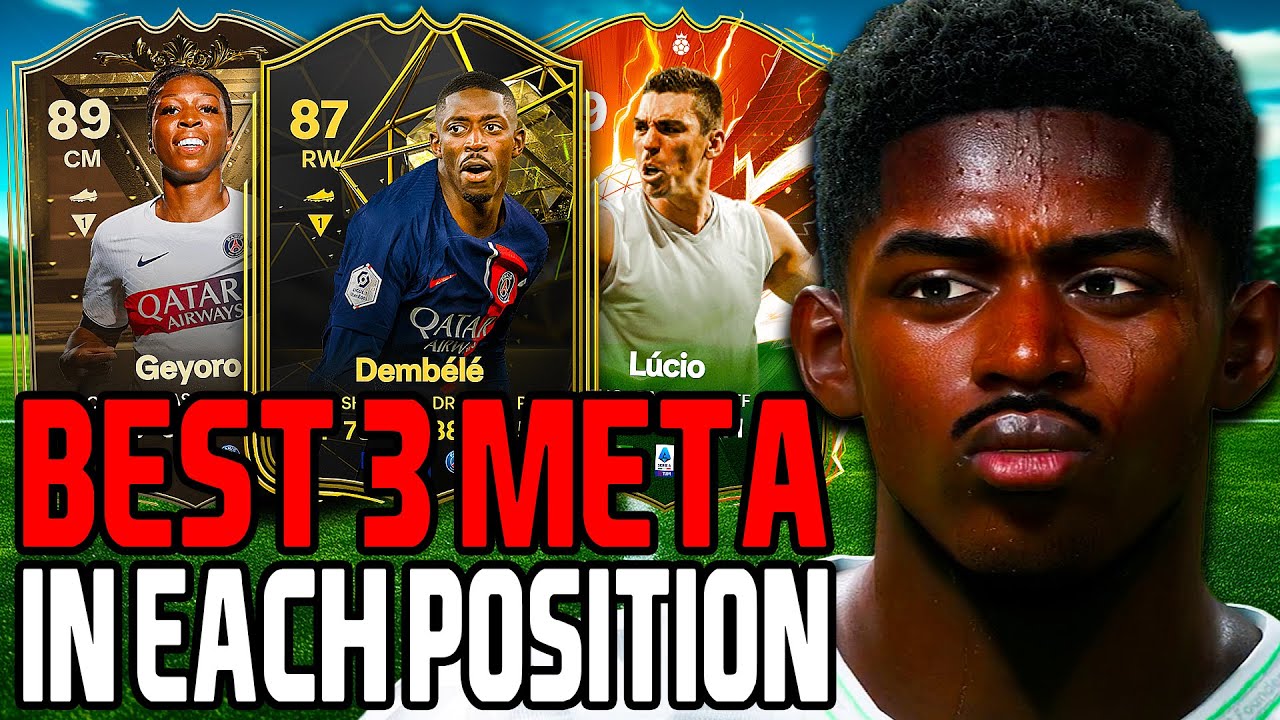 Best 3 META Players in Each Position 🔥 EA FC 24 Ultimate Team (ALL BUDGETS)