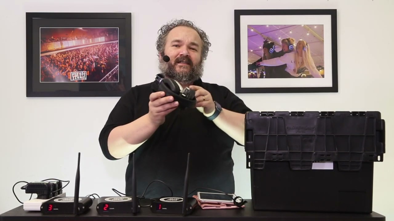 Setting up your Silent Disco