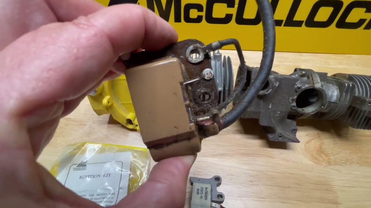 McCulloch 10 Series Electronic Coil and Points and Condenser Style Ignition  Coils Explained...