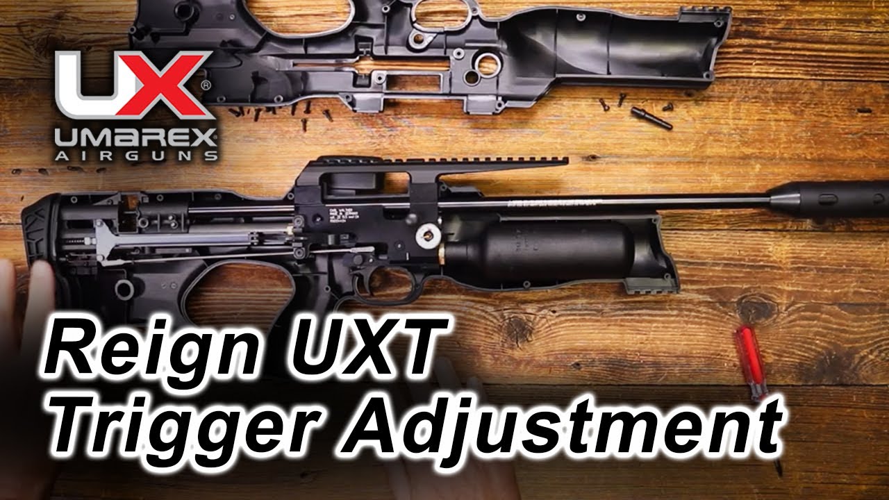 How To Adjust Trigger Walther Reign UXT PCP Air Rifle : Umarex Airguns