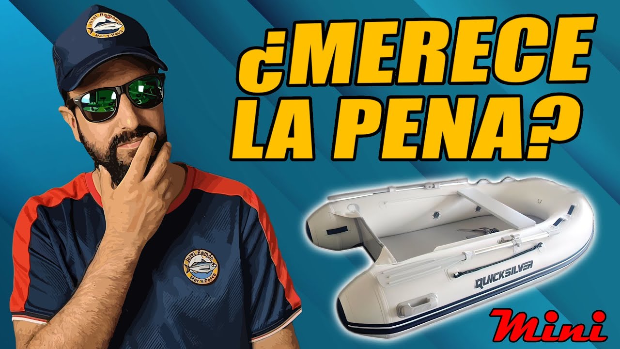 ¿Merece la pena una MINI ZODIAC? ¿Es legal pescar en ella? 🤔