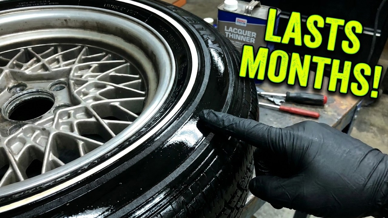 MAKE Your TIRE SHINE LAST...... MONTHS!