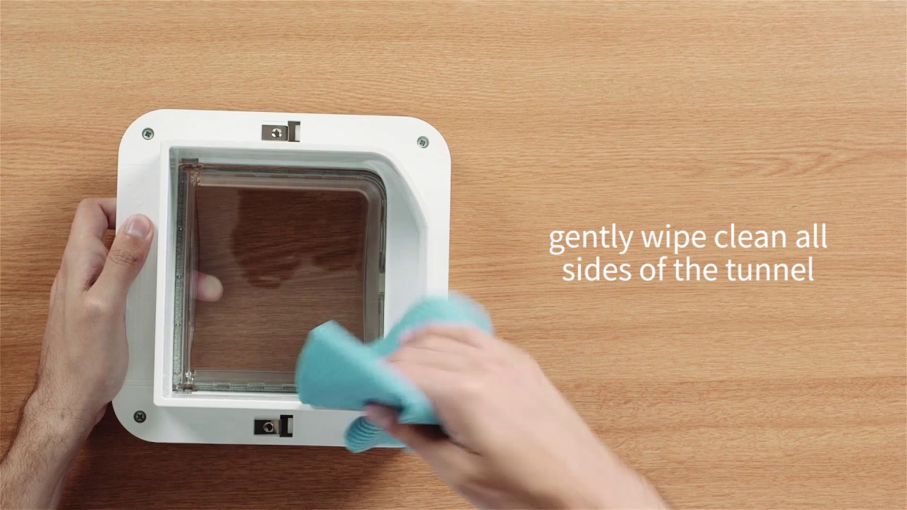 How to clean your SureFlap Microchip Cat Flap