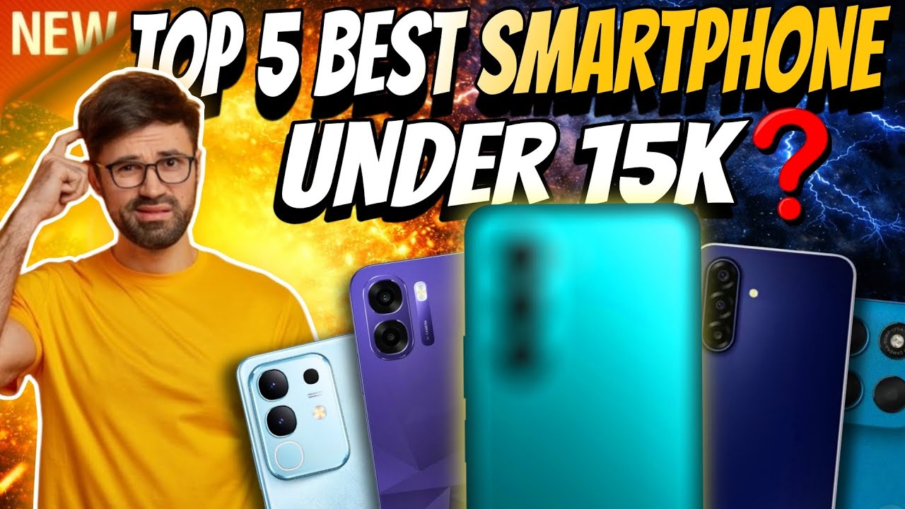 Top 5 Best 5G Smartphones Under ₹15000 ⚡️