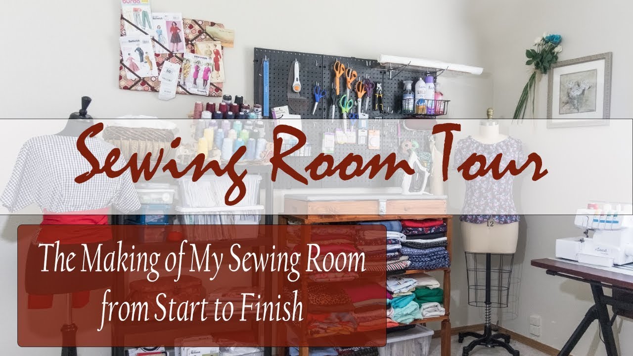 Sewing Room Tour| The Making of My Sewing Room