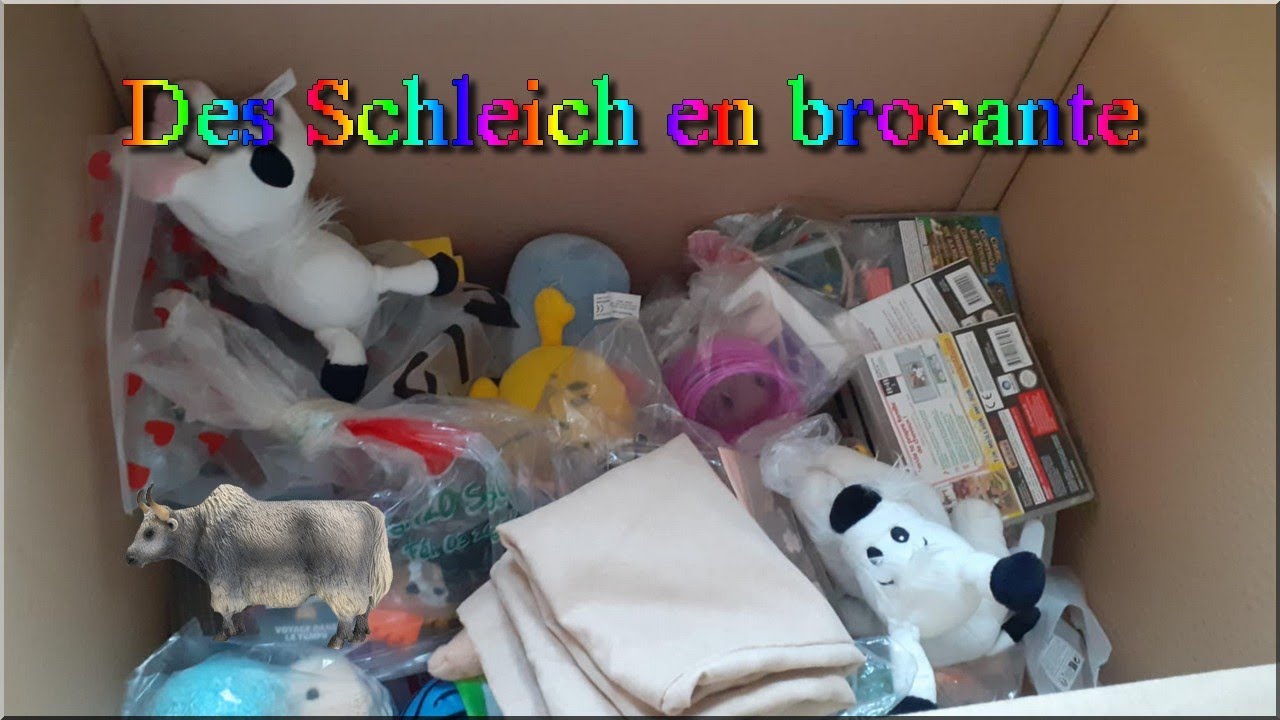 Mes trouvailles Schleich en brocantes 2024