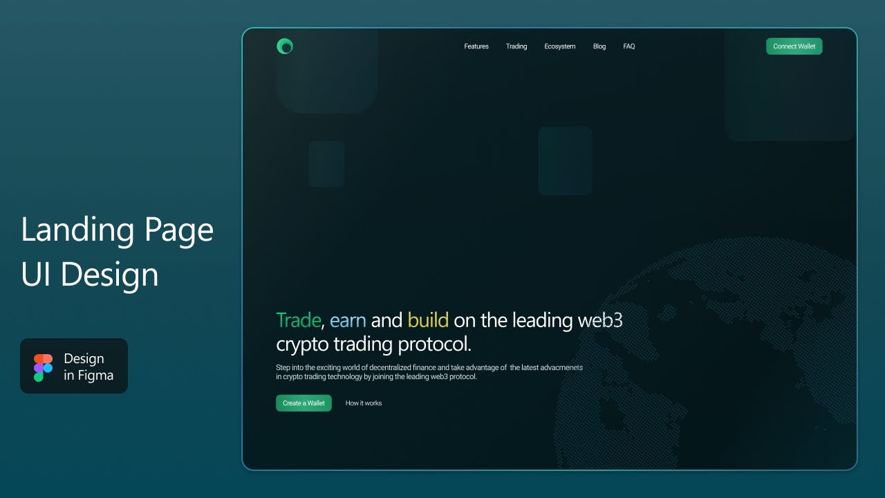 How to Design a Web3 Landing Page in Figma - UI/UX Tutorial