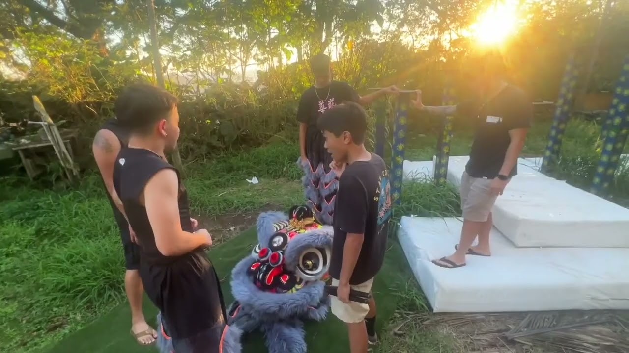 Wah Ngai Lion Dance Year of the Snake Practice and Preview