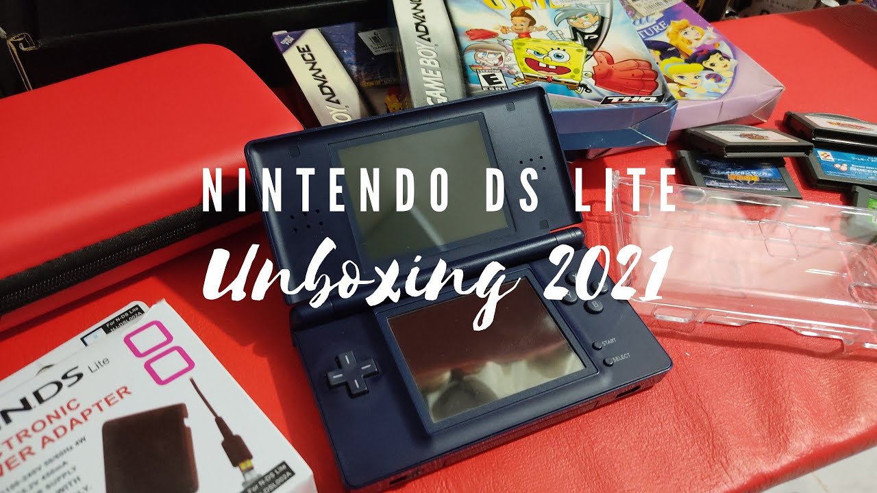 Nintendo Ds Lite in 2021 (Unboxing and Accessories)