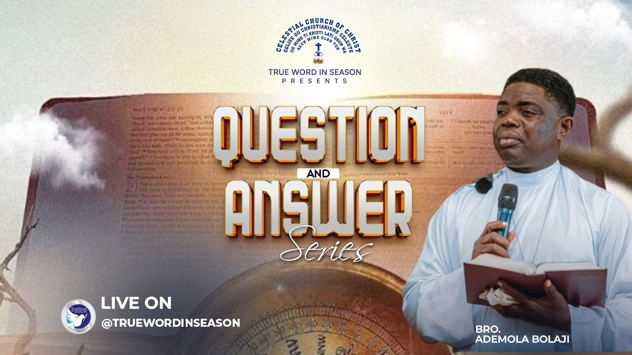 5th March 2026 | Question And Answer Series | Bro Samuel Ademola Bolaji