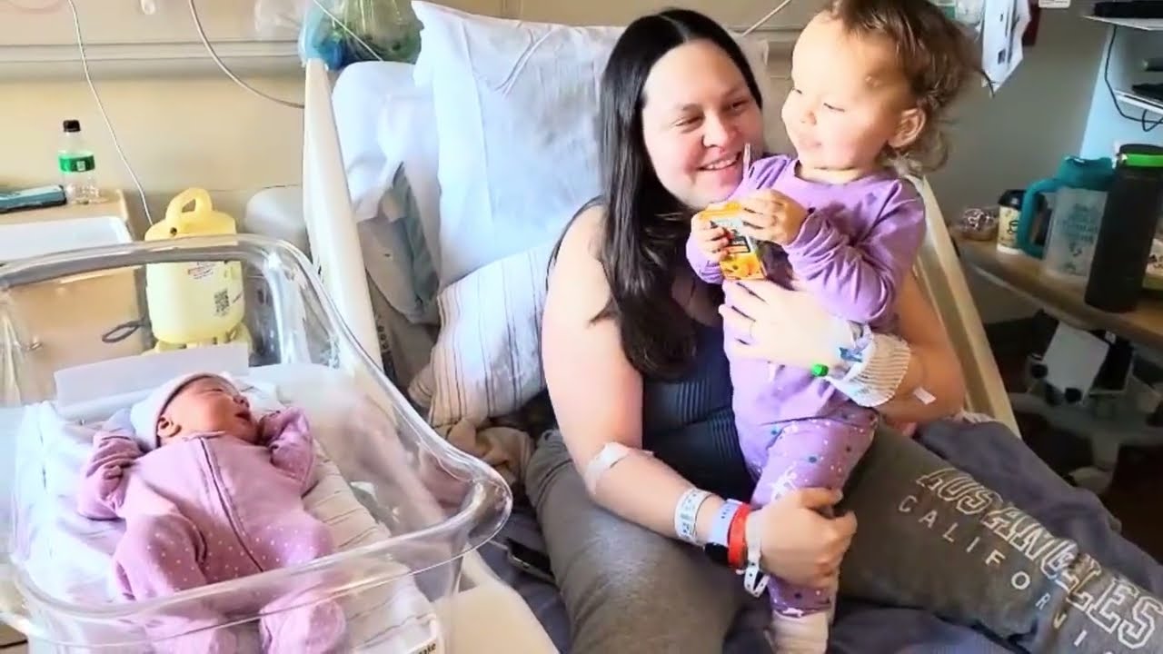 Our Daughter Meeting Her Baby Sister