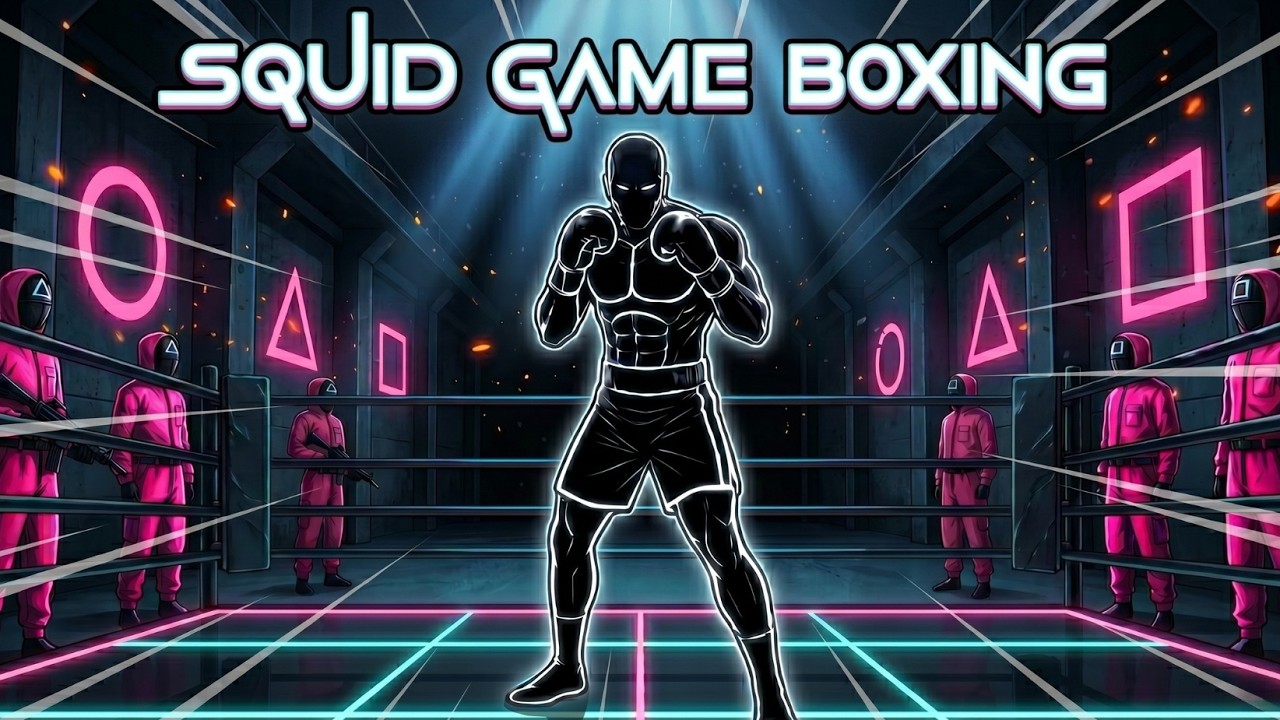SQUID GAME STYLE BOXING 🦑🥊 Interactive Rhythm Workout | Hit Every Beat or GET ELIMINATED! 🔴