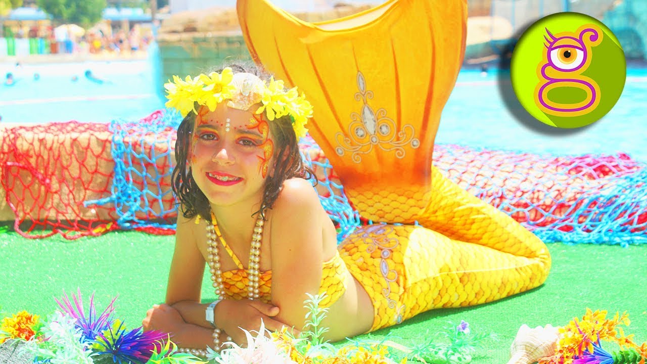 ESCUELA de SIRENAS en el AQUAPARK