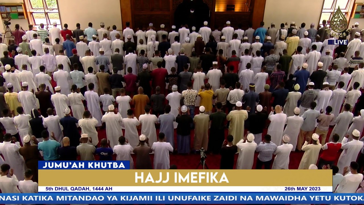 MIMBAR YA AL HUDA | MADA - HAJJ IMEFIKA | SHEIKH MBARAK AHMED AWES | MASJID AL HUDA SOUTH B |