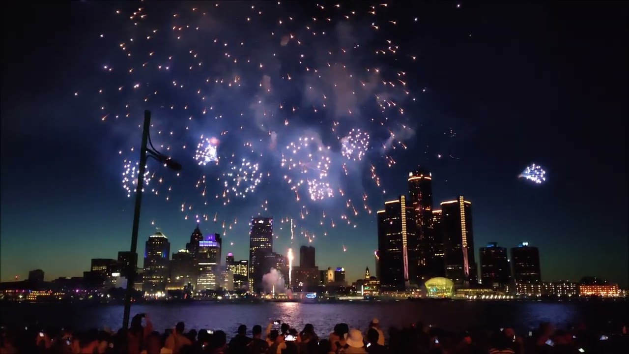 Windsor Detroit Fireworks 2022