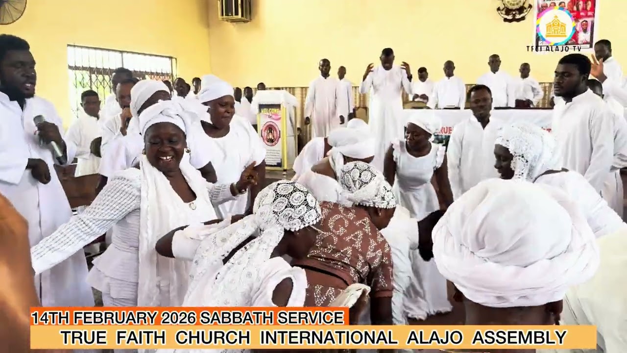 NUTFS-LEGON VISITS TFCI ALAJO (14TH MARCH 2026) SABBATH SERVICE 🤍🤍