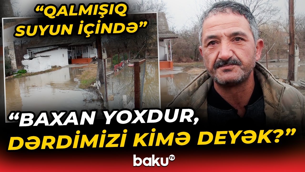 Kürdəmirdə magistral kəmər partladı, abonentlər susuz qaldı | Sakinləri bezdirən hadisə - Baku TV