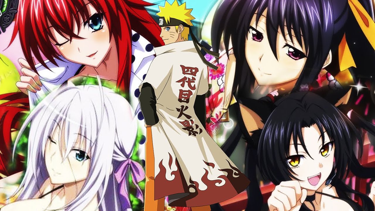 Naruto x high school dxd (el hilo rojo del destino) el relámpago dorado tercera temporada cap1