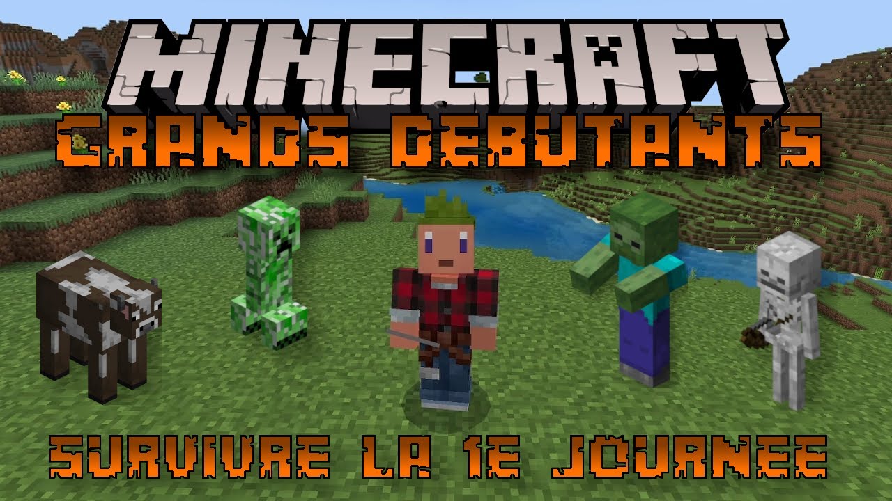[MINECRAFT - GRANDS DEBUTANTS] 02 - Survivre le premier jour