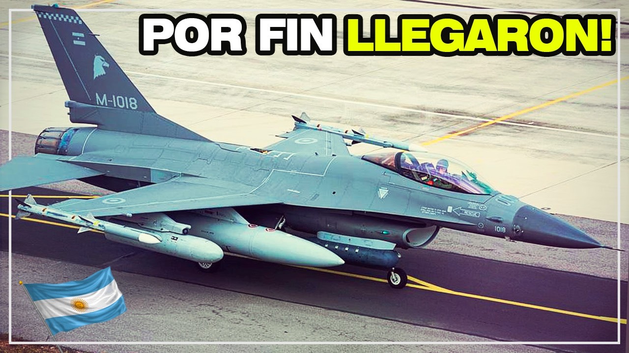 Los F-16 Tocan suelo Argentino por Primera Vez ¡y ahí estuve!