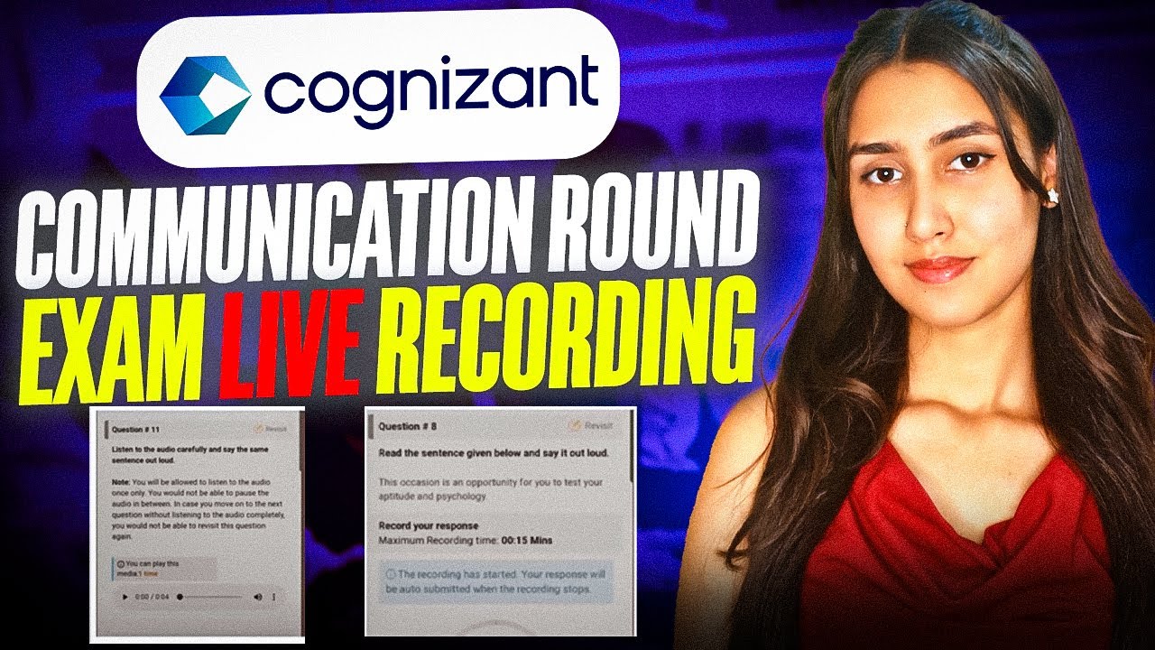 Cognizant Communication Round Live Recording | Actual Questions of Communication Round