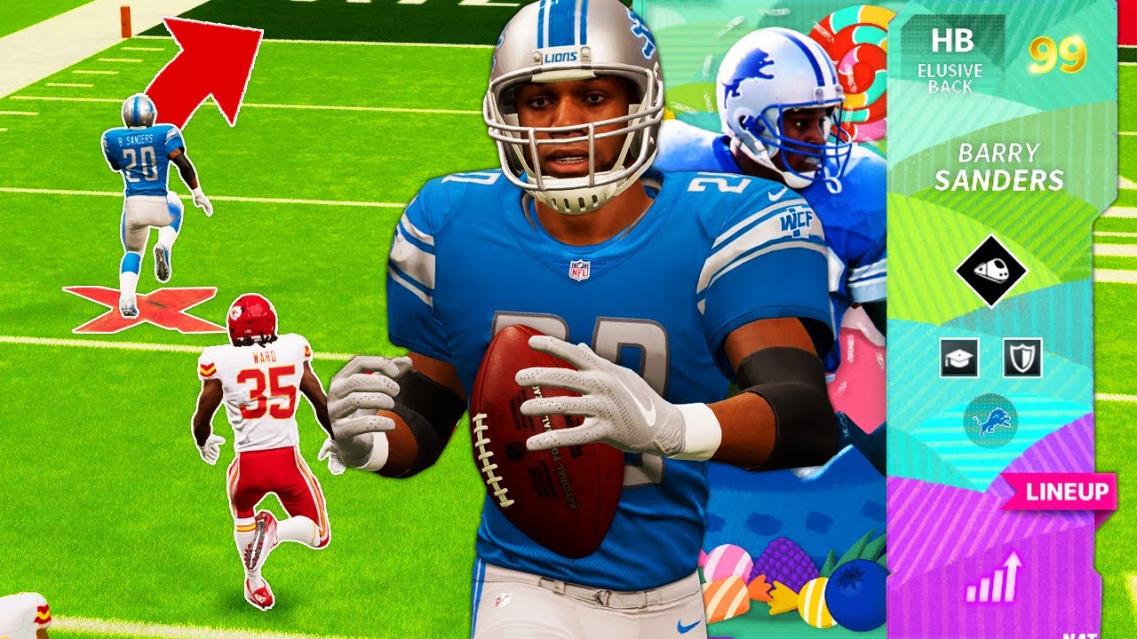 EASTER BARRY SANDERS IS THE BEST RUNNING BACK!?