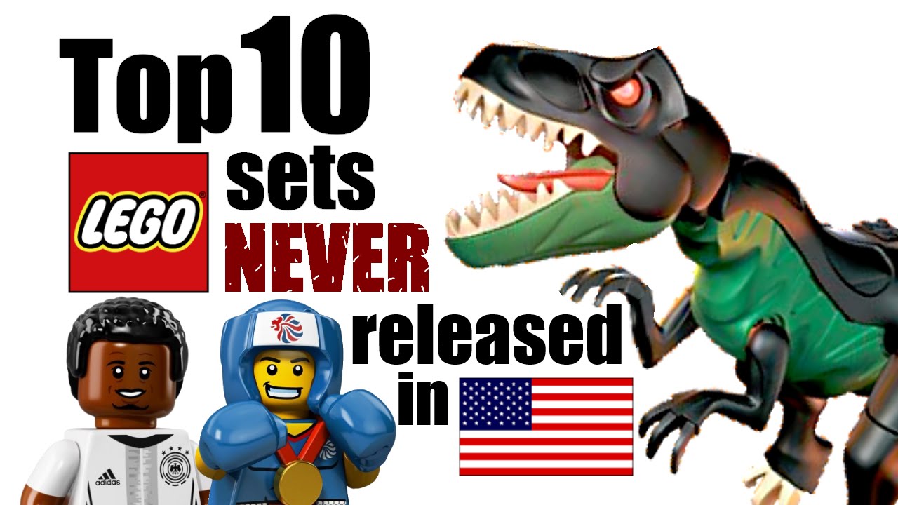 Top 10 LEGO Sets NEVER Released in the United States!