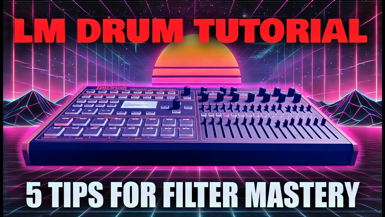Behringer LM Drum - 5 Tips for Filter Mastery in 5 Minutes