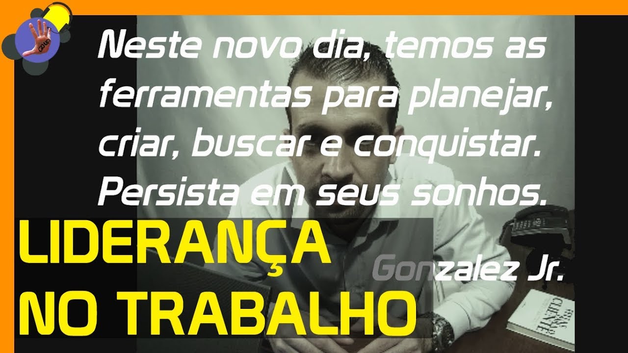 LIDERAN&Ccedil;A NO TRABALHO (CONCEITO BREVE)