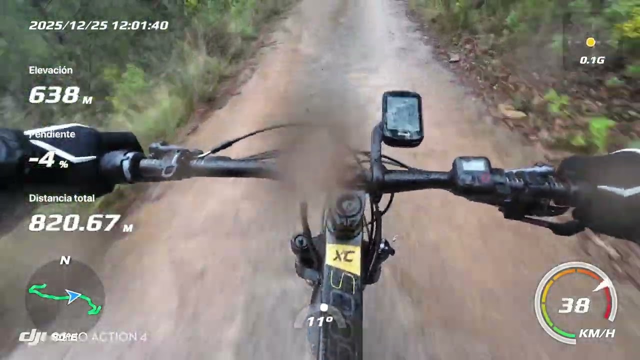 MTB 5 km en LLUVIA y BARRO 🔥 Desniveles FUERTES y Frío a TOPE