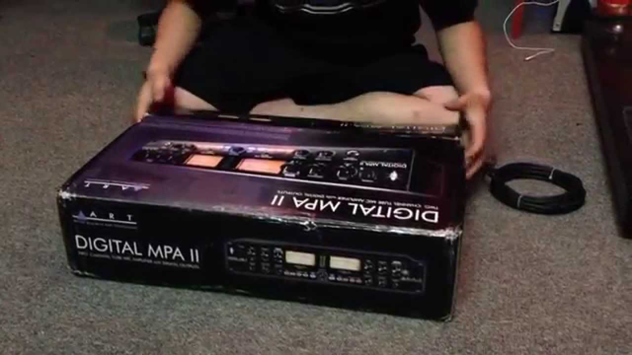 GVR Records unbox preAmp ART Digital MPA II