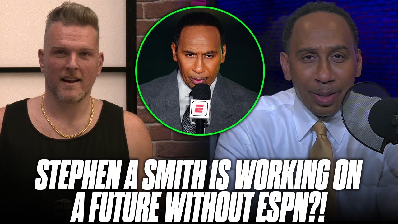Stephen A Smith Tells Pat McAfee He Is Working On A Future Away From ESPN?!