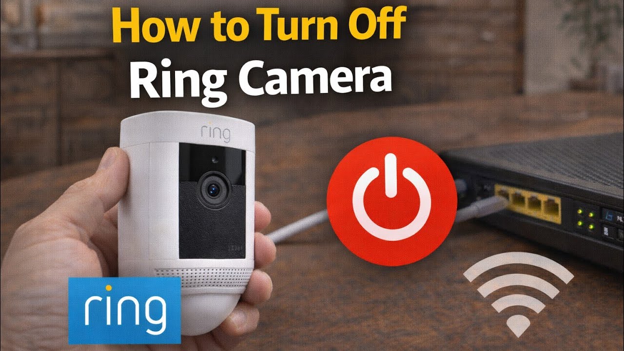 Как отключить камеру Ring (отключить обнаружение движения и запись)