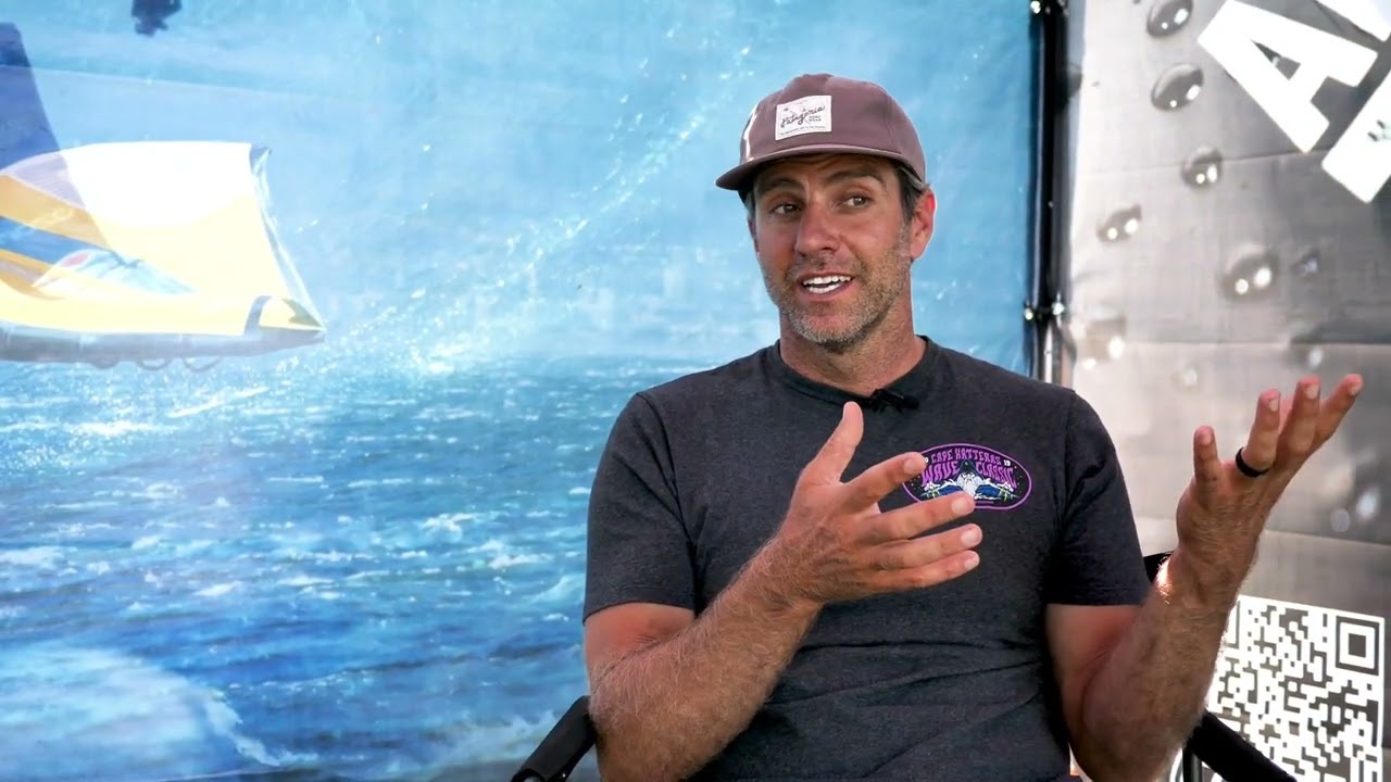 Patagonia X Ozone Recycled Kite Materials Project - IKSURF at AWSI Expo